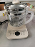 申花【德国品质】养生壶煮茶器炖煮一体煮茶壶热水壶智能定时恒温保温全玻璃0胶水 米白色 2L 大容量+18大功能 实拍图