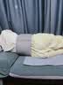 HYEGIIR日本睡眠护腰枕医用级睡觉腰垫护腰带腰椎间盘突出腰肌劳损腰托腰 标准款【不塌陷羽绒棉|仿生支撑|男女通用】 实拍图