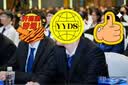 罗蒙西服套装男修身职业正装男士西装商务伴郎服新郎服结婚礼服潮男装 实拍图