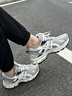 亚瑟士ASICS男鞋女鞋透气复古慢跑鞋耐磨运动鞋户外越野 GEL-KAHANA 8 灰色 38 实拍图