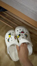 卡骆驰（CROCS）贝雅洞洞鞋男鞋女鞋轻便耐磨一脚蹬拖鞋休闲鞋百搭花园鞋|10126 白-100 37 /38(230mm) 实拍图