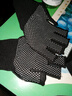 骑行手套男女夏季防晒运动跑步摩托车电动自行车防滑手套男士装备 漏五指 一双 实拍图