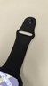 Apple/苹果 Watch S11 智能手表GPS款46毫米亮黑色铝金属表壳黑色运动型表带M/L MEVH4CH/B情人节 实拍图
