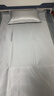 半弦月【热销爆款】爽爽冰丝凉席子可机洗床笠床单学生宿舍1.5mx1.8x2米 雪花灰丨冰丝凉感丨可机洗加厚款 120cm*200cm 丨床单款丨贈枕套*1 实拍图