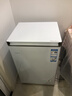 海尔（Haier）100L单温冰柜小型家用小冰柜减霜一级能效冷藏冷冻转换深冷冷柜小冰箱BC/BD-100GHW9D价保618 实拍图