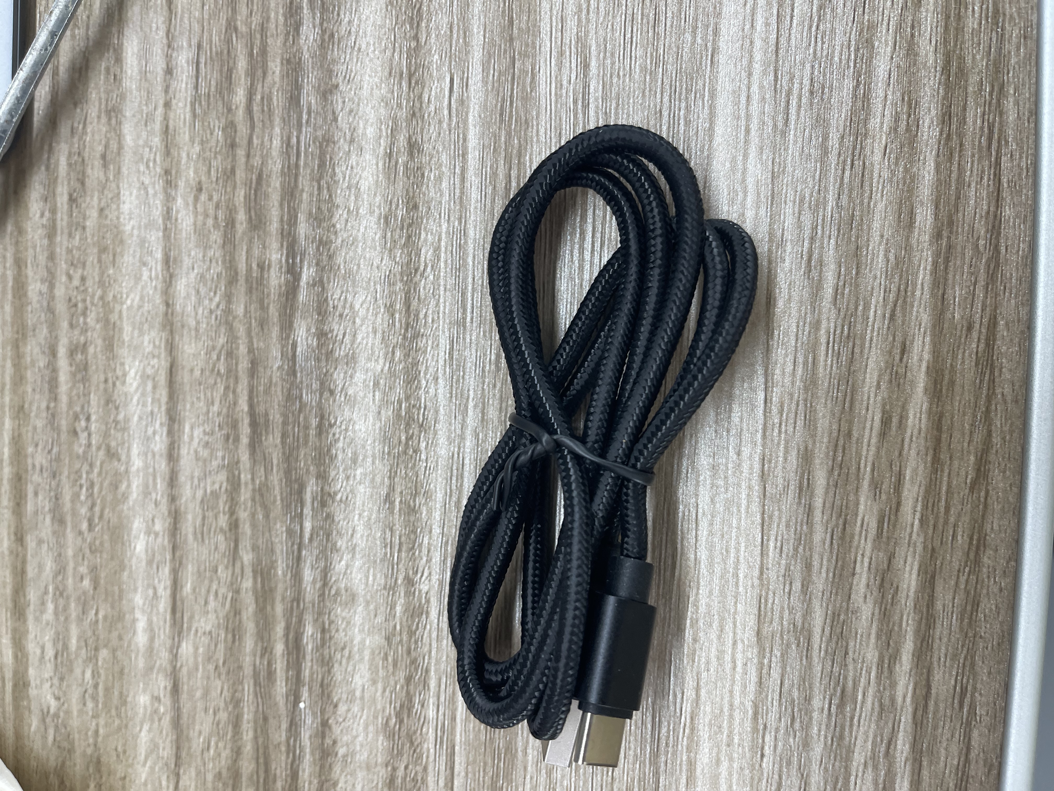 艾胜者Type-c编织线6A超级快充数据线USB插头充电线套装适用华为Mate60Pro小米oppo真我vivo魅族iQOO手机 钨金黑【快充线】 1米 实拍图