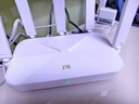中兴（ZTE）巡天 AX3000满血WIFI6千兆无线家用路由器 自研双核主芯片 5G双频穿墙王wifi路由 Mesh 3000M速率 实拍图