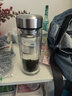 富光 男女士双层玻璃杯 高硼硅泡茶杯 茶水分离水杯带茶隔杯子500ml 实拍图