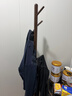 家逸实木衣帽架落地衣架卧室挂衣架办公挂衣服架子简易置物架 实拍图