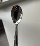 美厨（MAXCOOK）316L不锈钢长柄勺子食品级 搅拌勺咖啡勺棒调羹家用勺子MCGC4614 实拍图