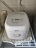 美的（Midea）【价保618】小碧玉电饭煲2-3人3升0氟陶瓷白玉内胆家用电饭锅煮粥智能预约多功能一锅多用RE360 实拍图