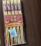 唐宗筷 天然竹筷子-招财猫10双装 家用酒店用 碳化竹筷餐具套装C1091 实拍图