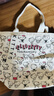 HelloKitty帆布包大容量通勤包包手提包时尚背包可爱百搭单肩包 米色KT【带飘带】 实拍图