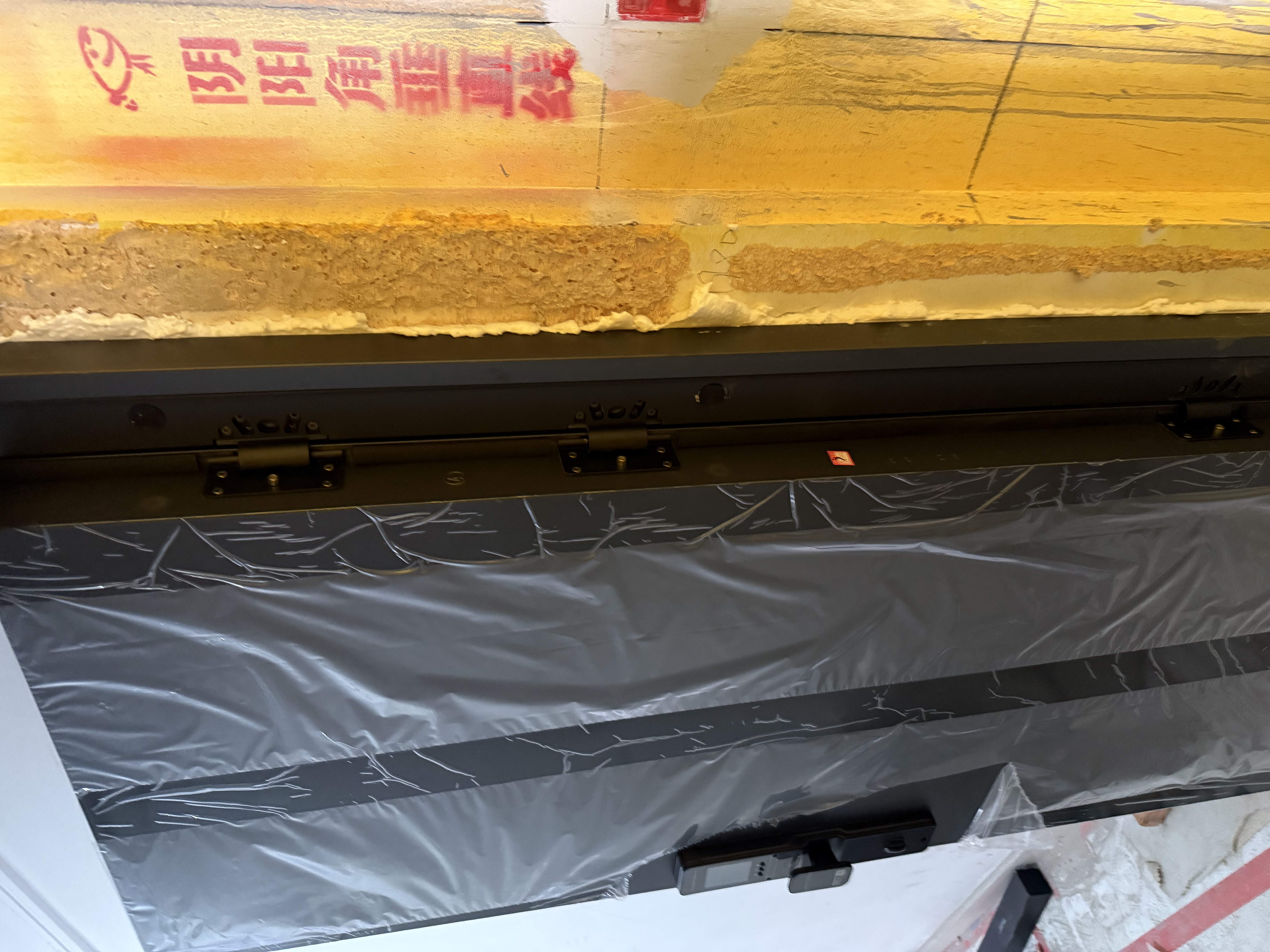 英典（YINGDIAN）麒麟甲级防盗门家用入户门智能门进户门子母门防撬防爆别墅大门 2050*1160 (子母门) 【旗舰款】掌静脉3D人脸智能锁 实拍图