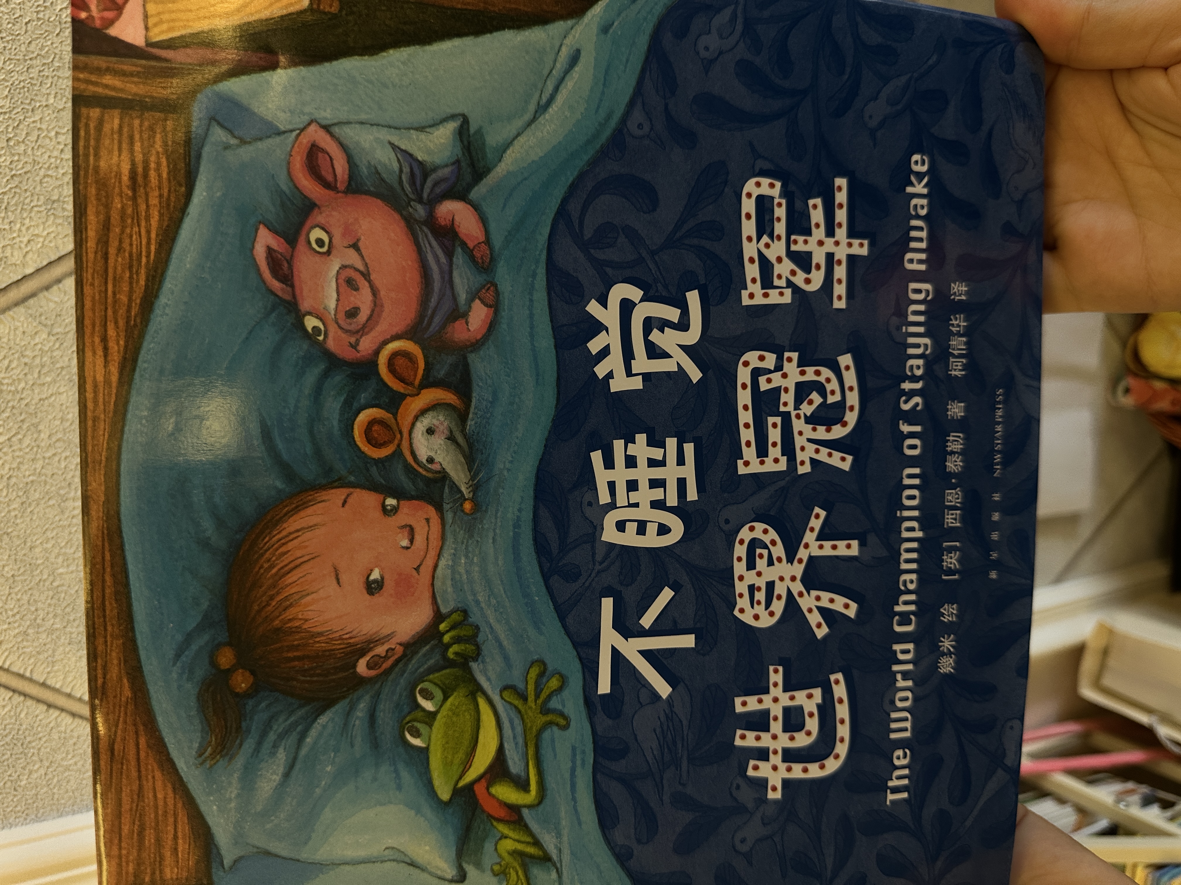 幾米睡前故事：不睡觉世界冠军（精装版）晚安哄睡趣味绘本 亲子共读 2020年一百册中国优|秀图画书 3-6岁 爱心树童书  实拍图
