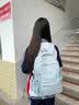 361°书包初中生女高中生2026新款大容量背包小学生减负双肩包男 海盐蓝 实拍图