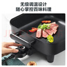 美的（Midea）电火锅 电炒锅家用多功能电锅煎烤涮一体电热电煮锅6L 火锅锅不粘烤鱼锅MC-DY3030Easy101 实拍图