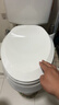 科勒（KOHLER）法弧型坐便盖板马桶坐便器V型盖板 4713T-0 PP缓降盖板445mm 实拍图