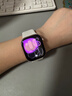Apple/苹果 Watch S11 智能手表GPS款42毫米玫瑰金色铝金属表壳淡桃粉色运动型表带S/M MEUN4CH/B情人节 实拍图