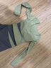 生活秀（Livex）瑜伽服女套装运动健身训练跑步舞蹈服 豆蔻绿L 实拍图
