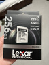 雷克沙（Lexar）256GB SD存储卡 U3 V30 佳能索尼富士尼康相机高速SD卡 读225MB/s 写160MB/s 4K超清录制 SD银卡 实拍图