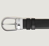 万宝龙（MONTBLANC）男士针扣黑/棕色双面腰带皮带120x3cm 113834/222139【礼物】 实拍图