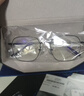 依视路（ESSILOR） 新款商务男镜架时尚镜框女配依视路镜片近视定制眼镜网上配镜 钛金属-全框-4004BK-黑色 镜框+依视路A4防蓝光1.60现片 实拍图