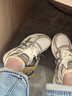 亚瑟士ASICS女鞋网面跑鞋百搭缓震运动鞋透气跑步鞋 GEL-CONTEND 4 白色/棕色 39 实拍图