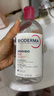 贝德玛（BIODERMA）粉水卸妆水舒妍洁肤液500ml 敏感肌可用温和可卸防晒保湿舒缓 实拍图