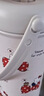 三丽鸥（SANRIO）凯蒂猫HelloKitty公仔果茶保温杯316不锈钢带茶隔吸管礼物700ml 实拍图