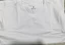 布先生明星同款长袖T恤男士小白T内搭 长袖标准T-圆领-白色 2XL(185) 实拍图