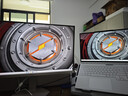 SANC盛色24.5英寸2K320Hz QD量子点1152分区MiniLED HDR1000亮度红盾护眼 电竞显示器屏幕 K5M凯旋金 实拍图