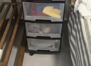 禧天龙免安装卧室收纳柜抽屉式儿童简易衣柜床头柜玩具收纳箱 3层 实拍图
