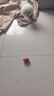 宜特（EETOYS）小号乳胶橄榄球狗狗玩具趣味发声洁齿球乳胶球宠物狗玩具 实拍图