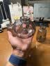 吕姆克花瓶玻璃花瓶客厅摆件水培容器鲜花插花干花灰色小花瓶三件套5523 实拍图