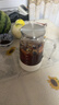 小熊（Bear）家用冷水壶 高硼硅玻璃杯 防烫硅胶底1.8L大容量凉水壶杯子啤酒杯 实拍图