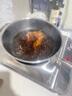 炊大皇炒锅304不锈钢有钛炒菜锅煎锅平底不粘炒锅32cm 可立可视盖不挑灶 实拍图
