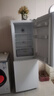 美的（Midea）186升二门冰箱白色双系统租房小型家用电冰箱风冷两门小冰一级能效以旧换新MR-196W【国家补贴】 实拍图