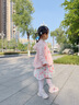 牧萌儿童防晒衣男女童防晒服夏季冰丝凉感宝宝防晒外套披肩 水蜜桃 M 实拍图