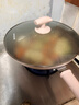 九阳（Joyoung）炒锅家用炒菜锅健康含钛不粘锅平底不粘电磁炉明火通用32cm带锅盖 实拍图