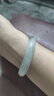 印象眸【520礼物】天山翠玉手镯宽条飘绿玉石镯子送女友约55-56mm 实拍图