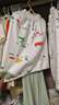 9i9儿童隔尿裙可洗夏季防水婴儿童高腰护肚透气尿垫防漏大号A125 实拍图