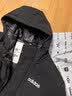 阿迪达斯（adidas）长款羽绒服男女同款鸭绒连帽保暖防风防钻绒潮流外套 L码 实拍图