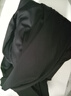 皮尔卡丹（pierre cardin）桑蚕丝细腻亲肤长袖衬衫男春秋季新款无痕免烫抗皱真丝衬衣 黑色 185/3XL170--185斤 实拍图