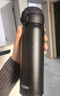 膳魔师（THERMOS）保温杯不锈钢水杯儿童男女士杯子车载水杯女神节礼物定制团购JNL 亮黑色 500ml 实拍图