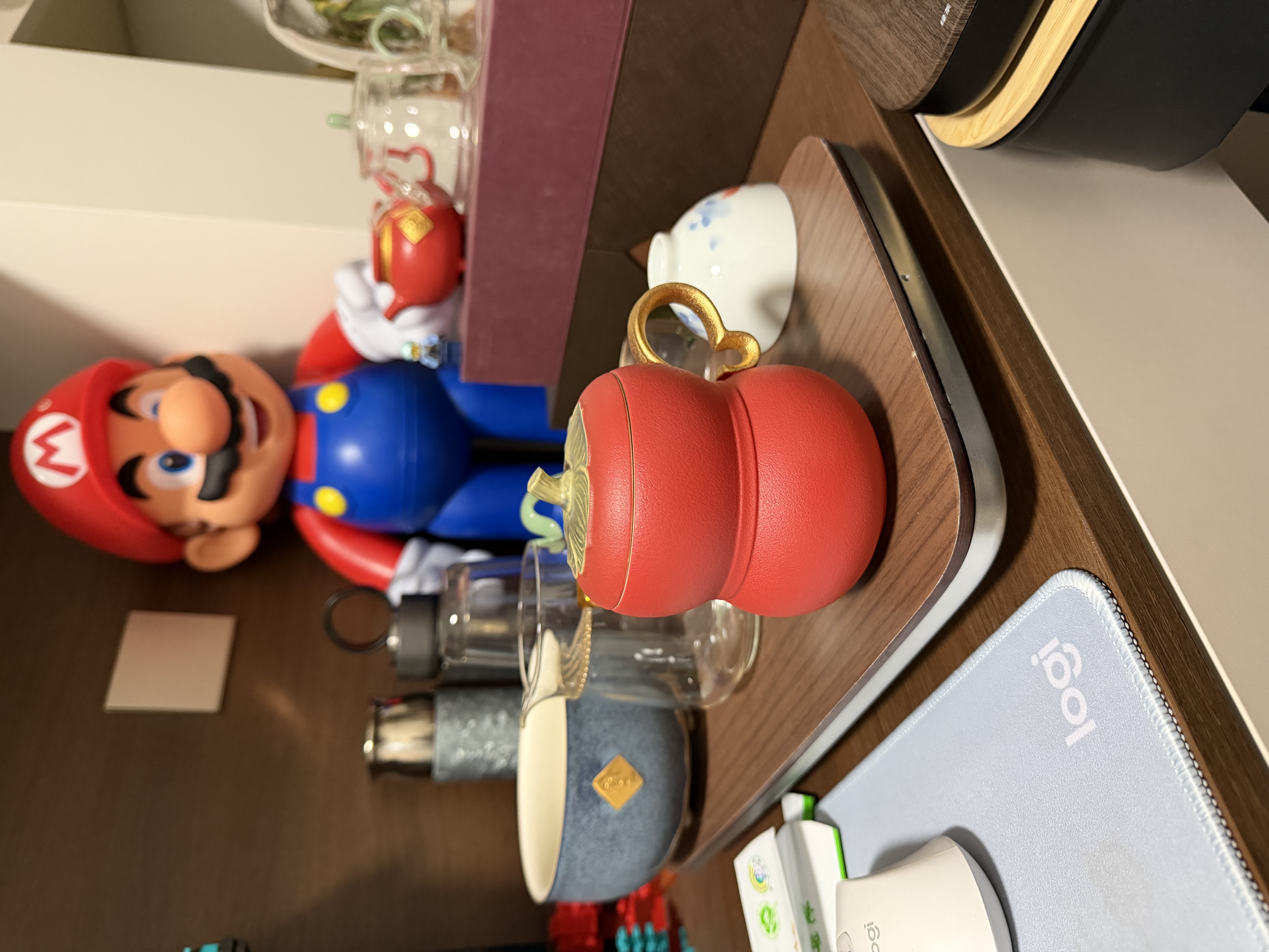 万仟堂高档办公杯茶杯带盖创意马克杯礼物送女友事茶杯水杯事事如意 实拍图