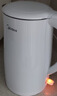 美的（Midea）电热水壶烧水壶【价低头部主播9折】食品级304不锈钢自动断电双层防烫全钢无缝1.5L容量 MK-HJ1566 实拍图