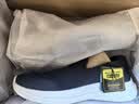 斯凯奇（Skechers）健步鞋男士软底舒适一脚蹬休闲鞋宽楦减震运动鞋跑步鞋 实拍图