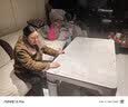 航火（HANGHUO）26年新款电暖桌电热取暖桌长方形烤火桌子餐桌一体两用语音升降茶几电烤炉电暖炉烤火炉家用烤火桌 水云纱1.38m【四柱石墨烯+移动+电磁炉+升降 实拍图