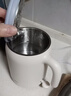 美的（Midea）【价保618】电热水壶烧水壶旅行便携式烧水杯 0.6L智能304食品级不锈钢家用迷你小容量SH06X6-103 实拍图
